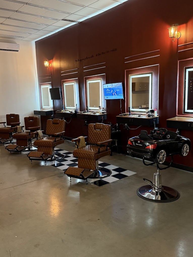 Estações de corte da Barbearia Porto